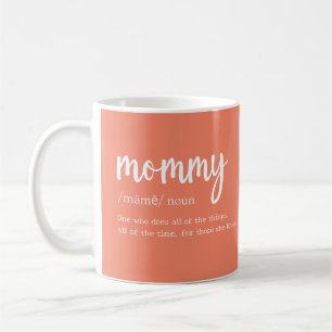 Mug Maman Définition Un qui fait toutes les choses Co