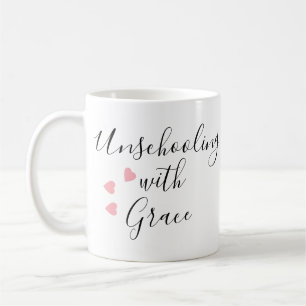 Mug Maman déscolarisante Grace Hearts