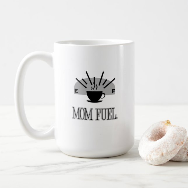 Mug maman du carburant. (Avec donut)