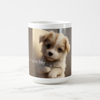 Mug Maman d'un bébé à fourrure