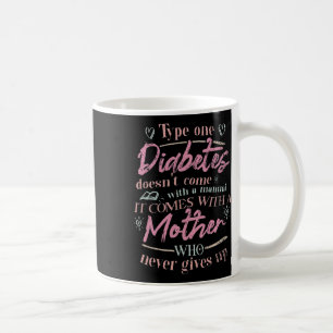 Mug Maman D'Un Enfant Diabète T1D