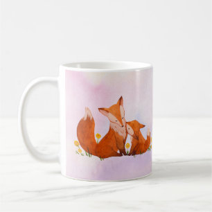 Mug Maman et bébé renard
