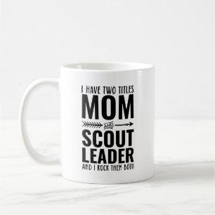 Mug Maman Et Chef Scout Drôle