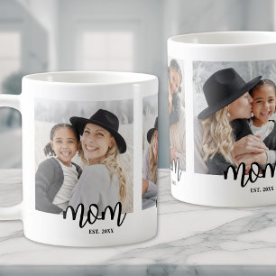 Mug Maman Établie 3 Collage Photo