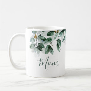 Mug Maman Eucalyptus Folithe Moderne Aquarelle