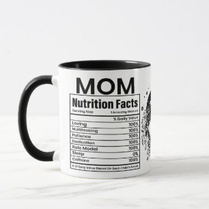 Mug Maman Faits nutritionnels, Fête des mères