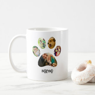Mug Maman Fête des mères maman chien | Collage photo d