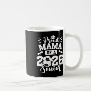 Mug Maman fière d'une remise de diplôme senior de socc