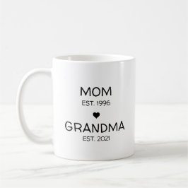 Mug Maman grand-mère Grossesse Faire-part bébé révélat