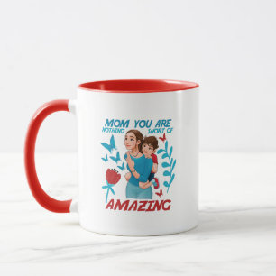 Mug Maman incroyable adorable art de mots