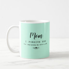 Mug "Maman, je te pardonne" drôle d'amoureux des chats
