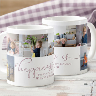 Mug Maman   Le bonheur est la calligraphie cardiaque 6