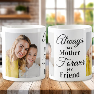 Mug Maman Mère Fille Citation Personnalisée 3 Photo