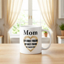 Maman Mon Premier Ami Cadeau Personnalisé