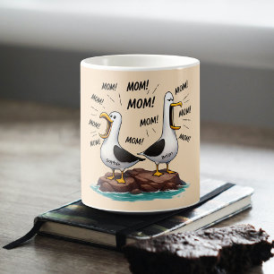 Mug Maman Mouette Drôle Personnalisé