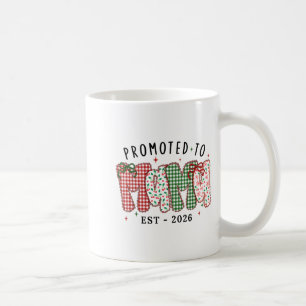 Mug Maman Noël Dentelle Coquette Promue Maman