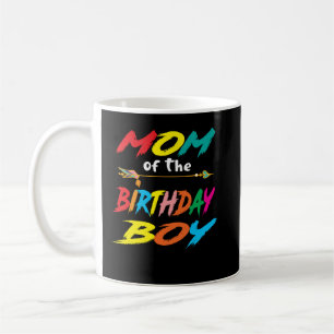 Mug Maman of the Birthday Boy Glows Retro 80s Party Gl