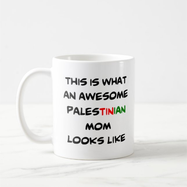 Mug maman palestinienne, géniale (Gauche)