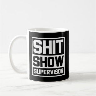 Mug Maman Papa Bossager Enseignant-Shit Superviseur de
