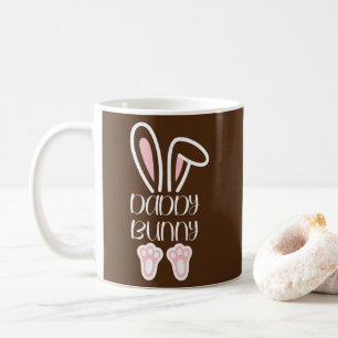 Mug Maman Papa Bunny Jour de Pâques Papa Pregnant Mam