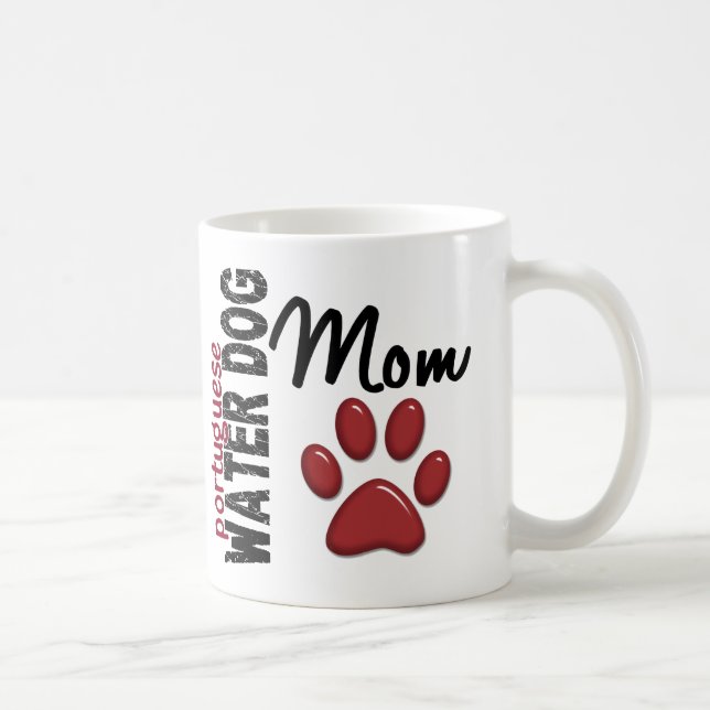 Mug Maman portugaise 2 de chien d'eau (Droite)