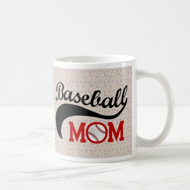 Mug Maman quotidienne de base-ball sportive (Droite)