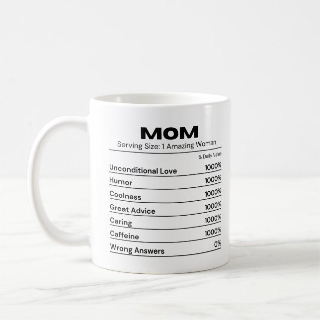 Mug Maman s'occupe de la meilleure valeur quotidienne  (Gauche)