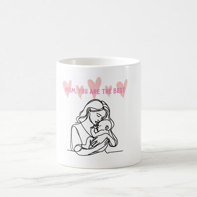 Mug "Maman, ta sagesse me guide. muglady" (Centre)