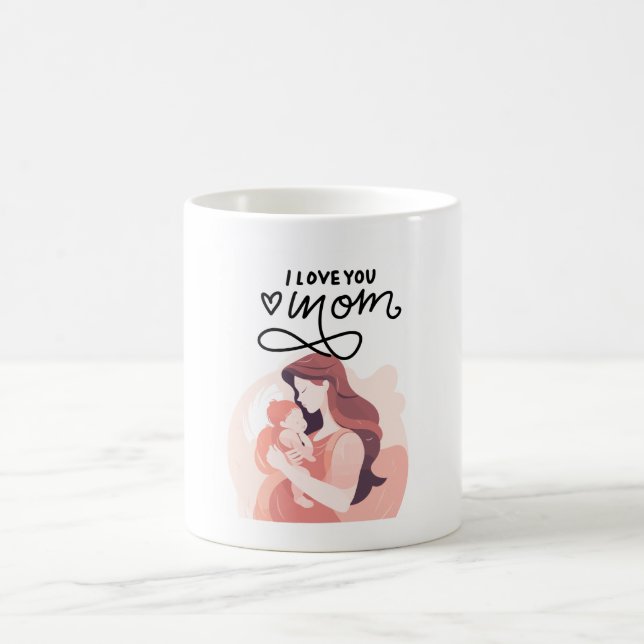 Mug "Maman, ton sourire est mon soleil. muglady" (Centre)