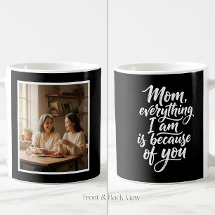 Mug Maman Tout Ce Que Je Suis Écriture Facile 1 Photo