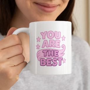 Mug Maman tu es la meilleure rose violet