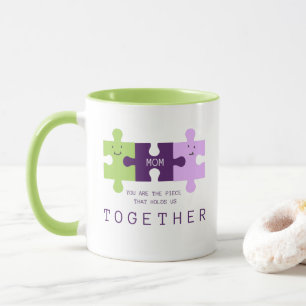 Mug Maman, tu nous tiens ensemble Puzzle Muzzle