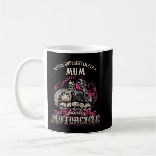 Mug Maman Vélo Vélo Femme de poussins ne jamais sous-e