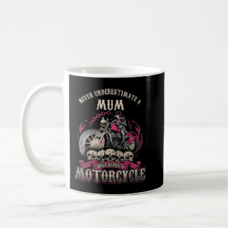 Mug Maman Vélo Vélo Femme de poussins ne jamais sous-e