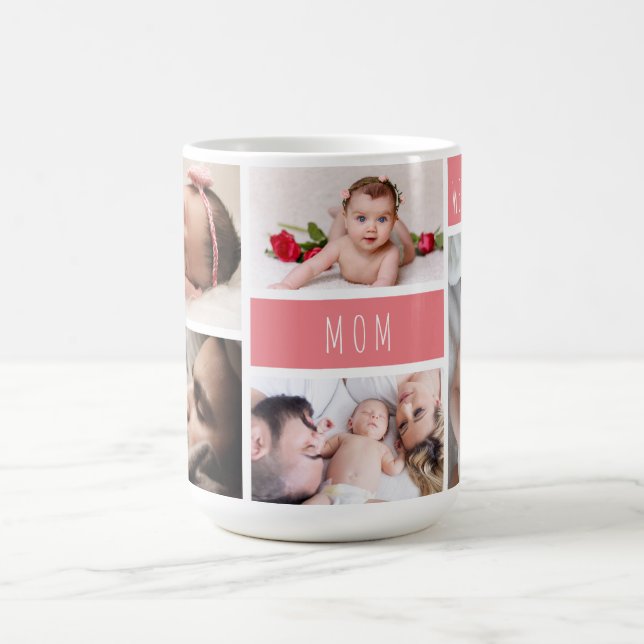 Mug Maman We Love You Photo Collage (Centre)