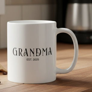 Mug Mamie établie Police Moderne Gras