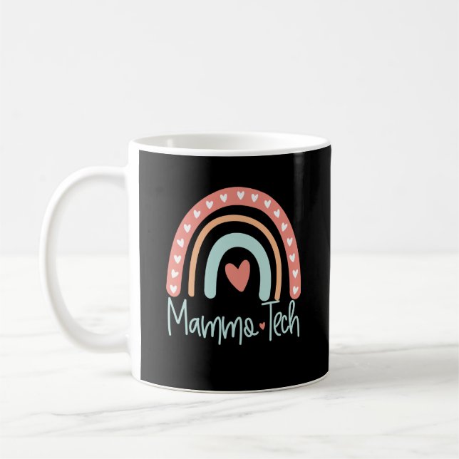 Mug Mammo Tech Mammogram Technologue Cadeau (Gauche)