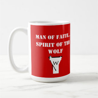 Mug Man of Faith ...Spirit of The Wolf SHIRT