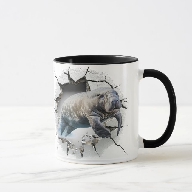 Mug Manate brisant le mur (Droite)
