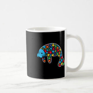 Mug Manatee Puzzle Sensibilisation sur l'autisme Autis