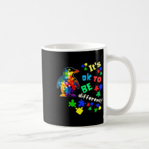 Mug Manchot Acceptation Sensibilisation à l'autisme C'