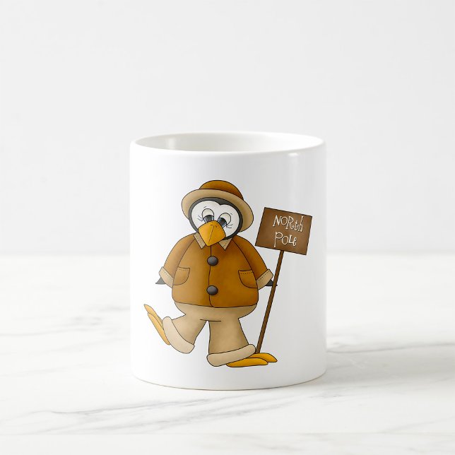 Mug Manchot du Pôle Nord (Créateur téléchargé)