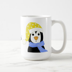 Mug Manchot surpris - Juste en train de se détendre