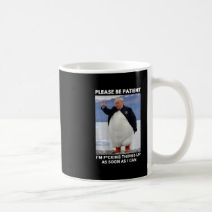 Mug Manchots contre les droits de douane Anti-trump Ma