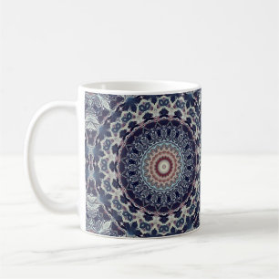 Mug Mandala abstrait en rond sans joint