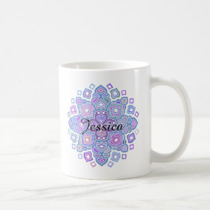 Mug Mandala bleu