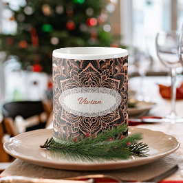 Mug Mandala couleur cuivre