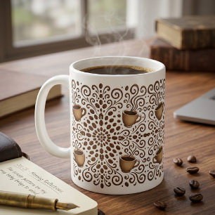 Mug Mandala de café