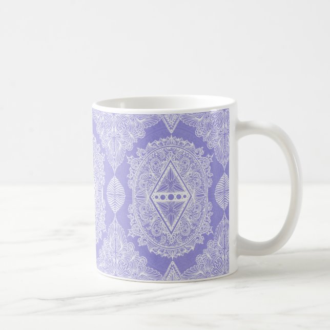 Mug Mandala de diamant céleste (Droite)