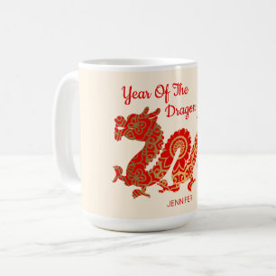 Mug Mandala Dragon 2024 - Nouvel An chinois